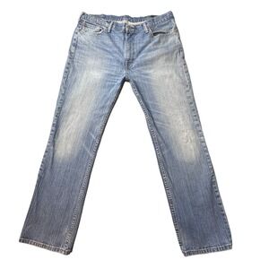Levi's 514 Jeans Mens 40x32 (39x31) Blue Straight Fit Stretch Denim Casual Pants